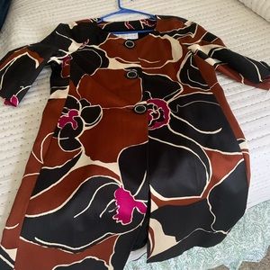 Beautiful Trina Turk silk jacket
